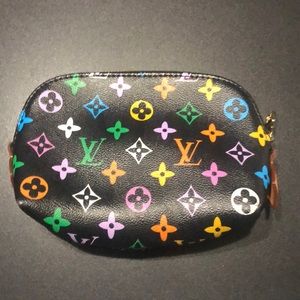 LV Multi color clutch